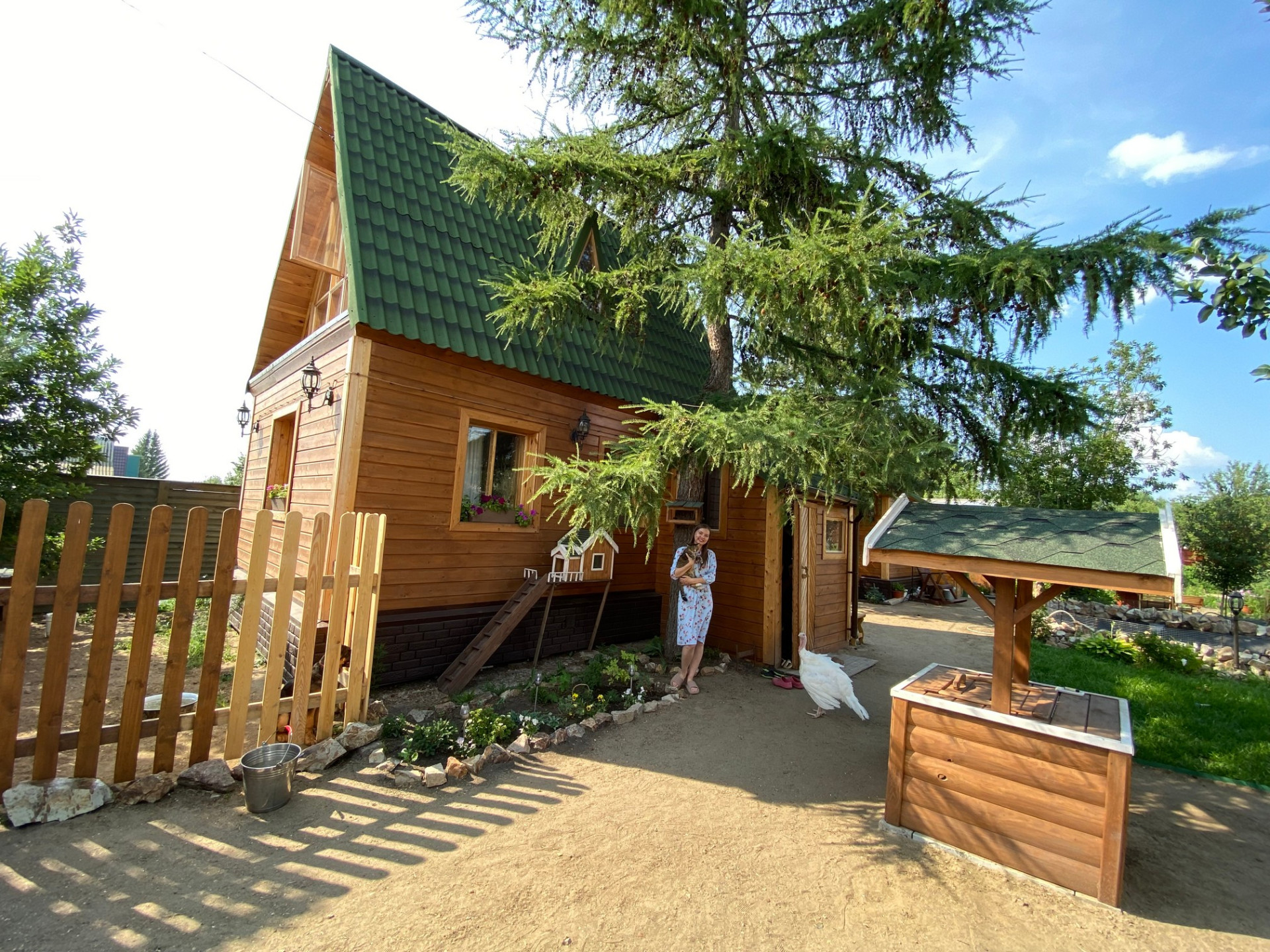 Та самая сказочная дача Ирины Фишбух. Фото из личного архива героини