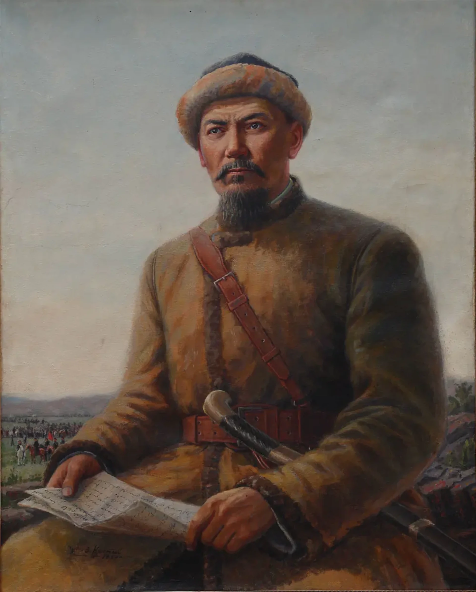 Амангельды Иманов. Портрет Абылхана Кастеева