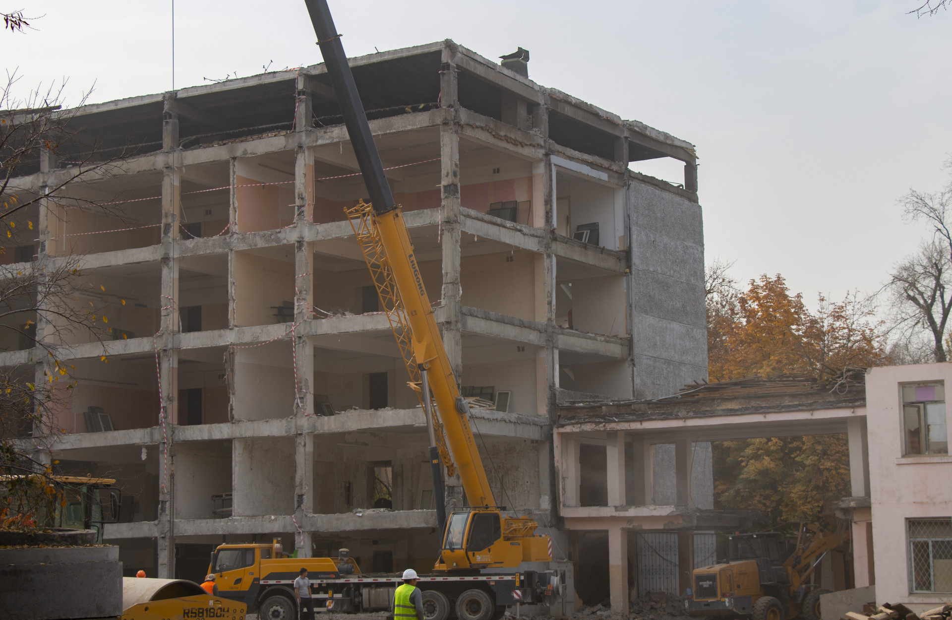 Второй блок школы-гимназии №56 в Алматы 