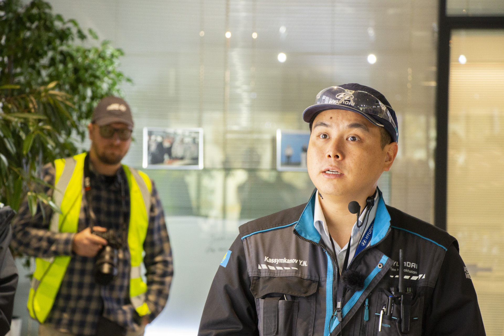 Заместитель директора по производству Ербол Касымканов. Фото: ©️ Tengrinews.kz / Никита Данилин