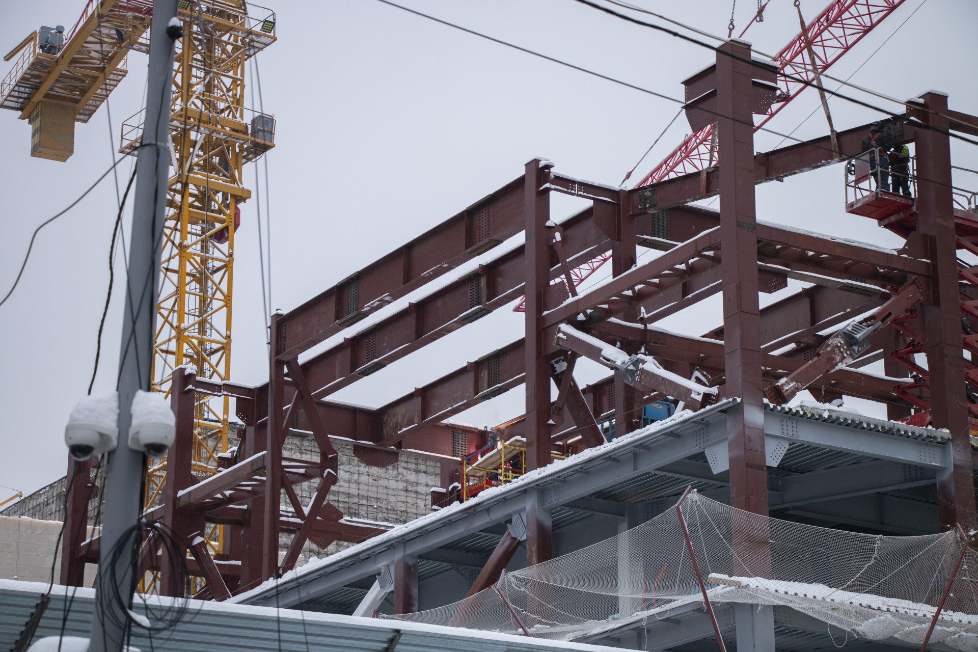 Возведение пристройки к ТЮЗу им. Сац в Алматы, 26 февраля 2026 года