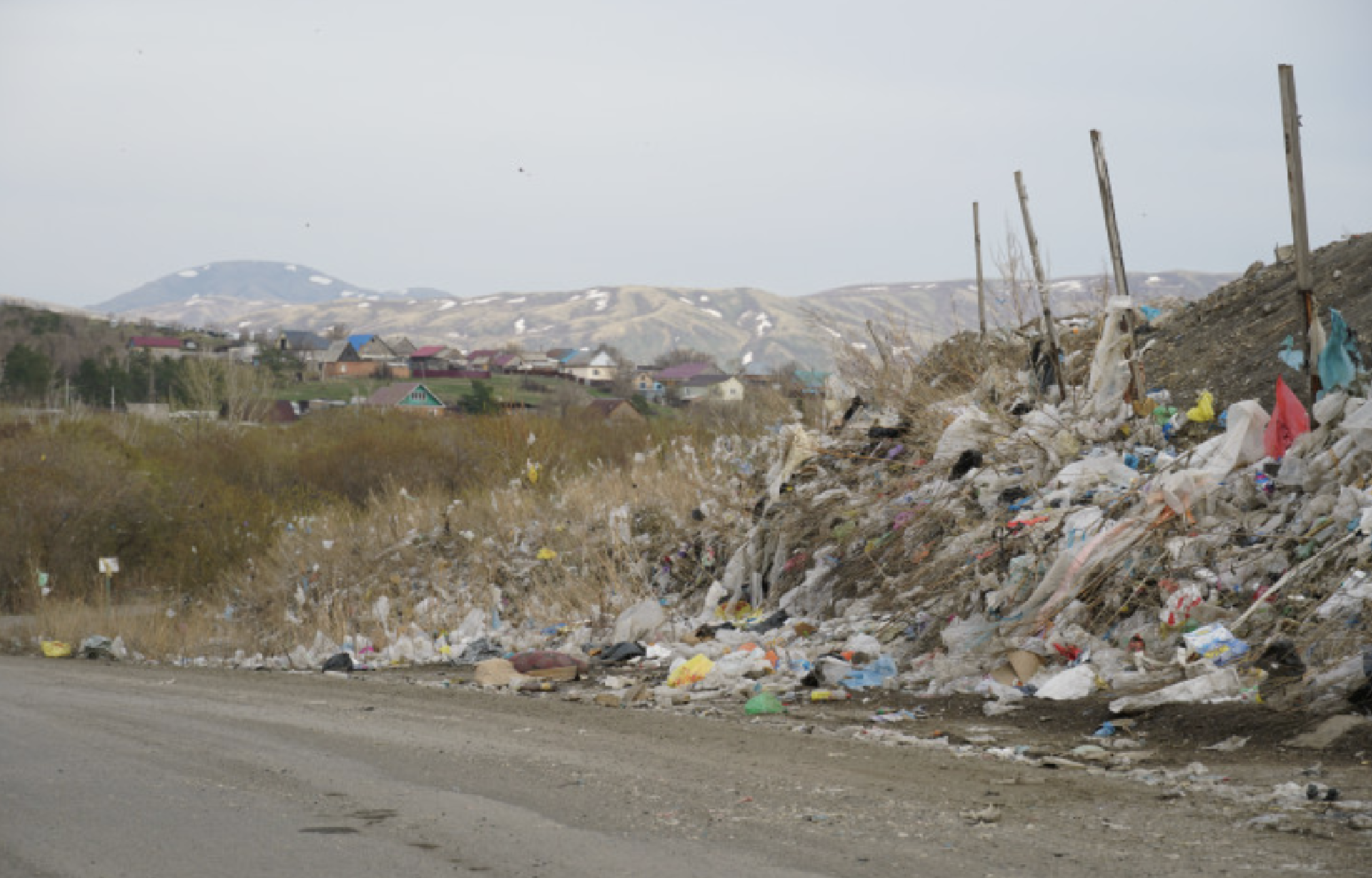 Мусорная свалка, Восточно-Казахстанская область, 2025 год