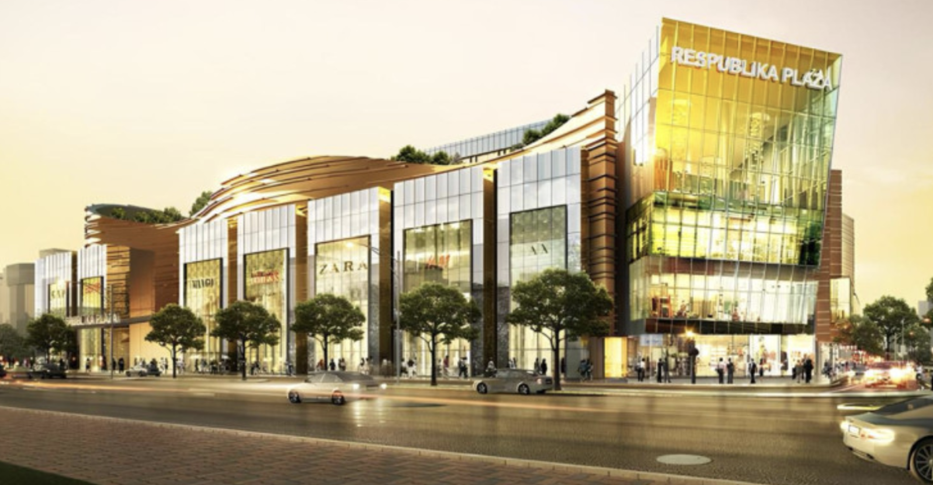 почему не достроили трц на республике