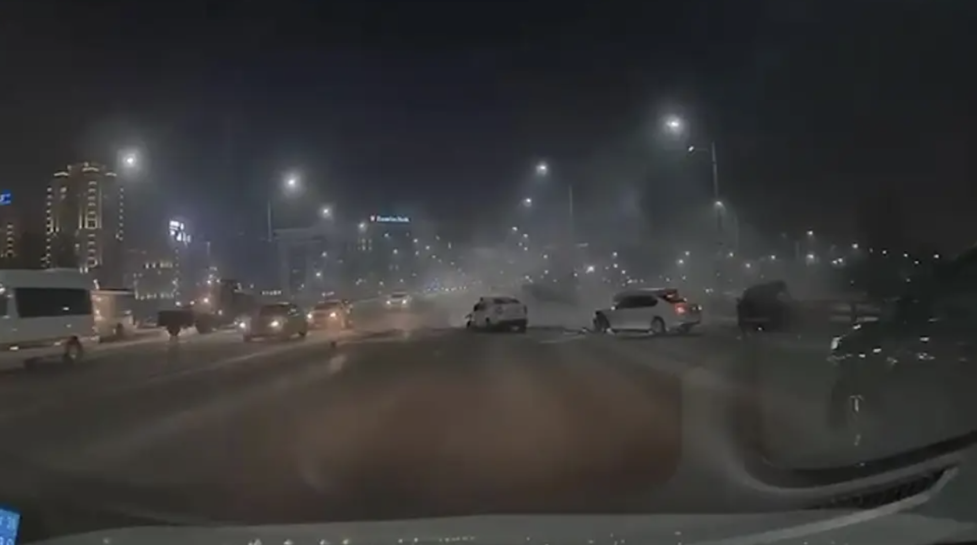 Авария в Астане