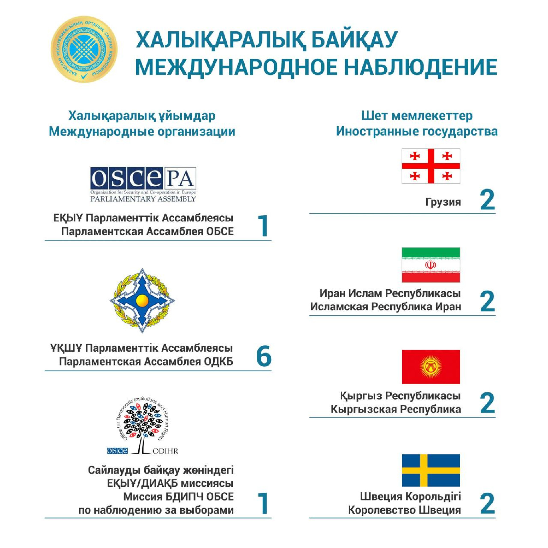 международные наблюдатели