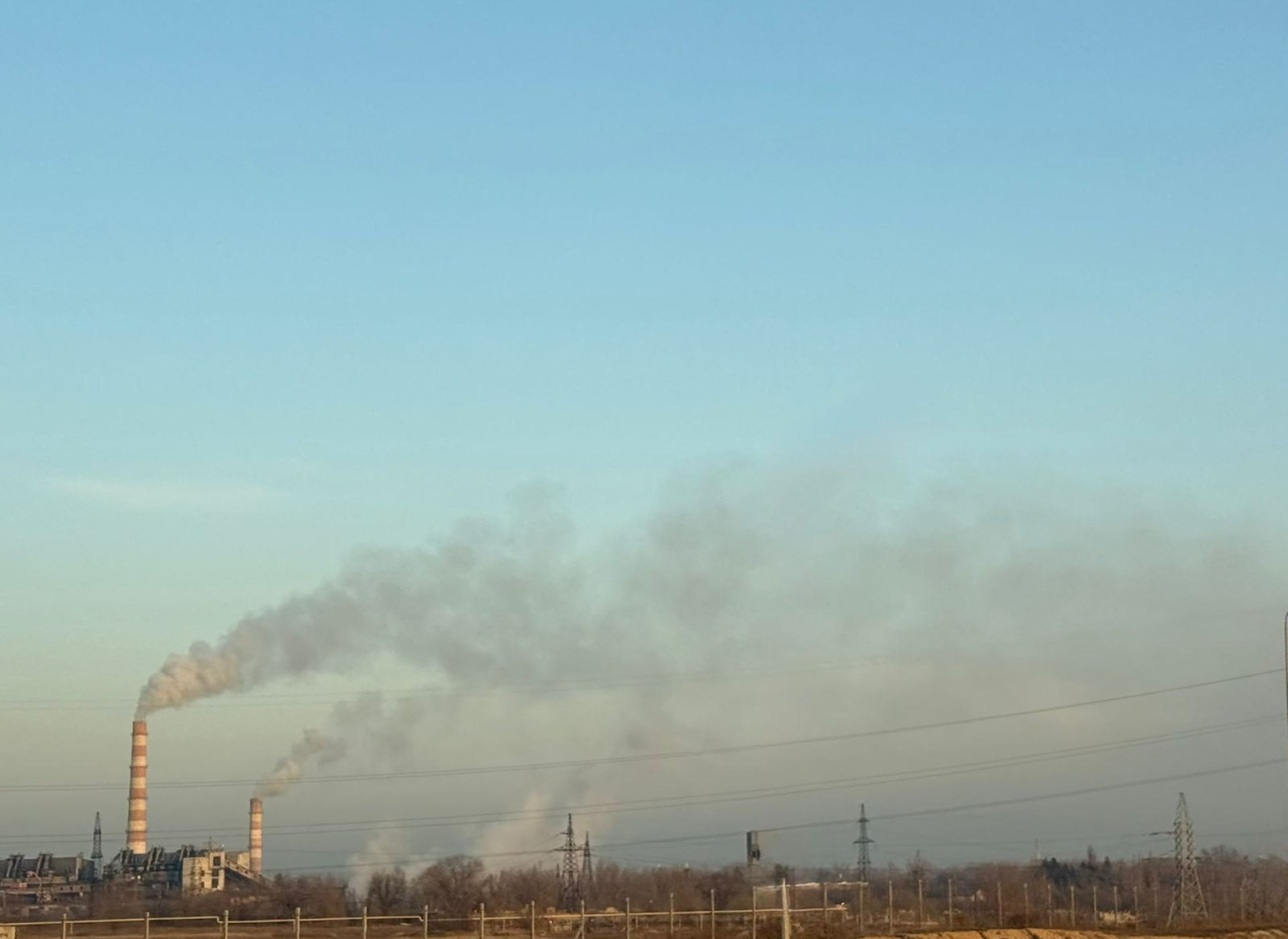 Грязный воздух Алматы