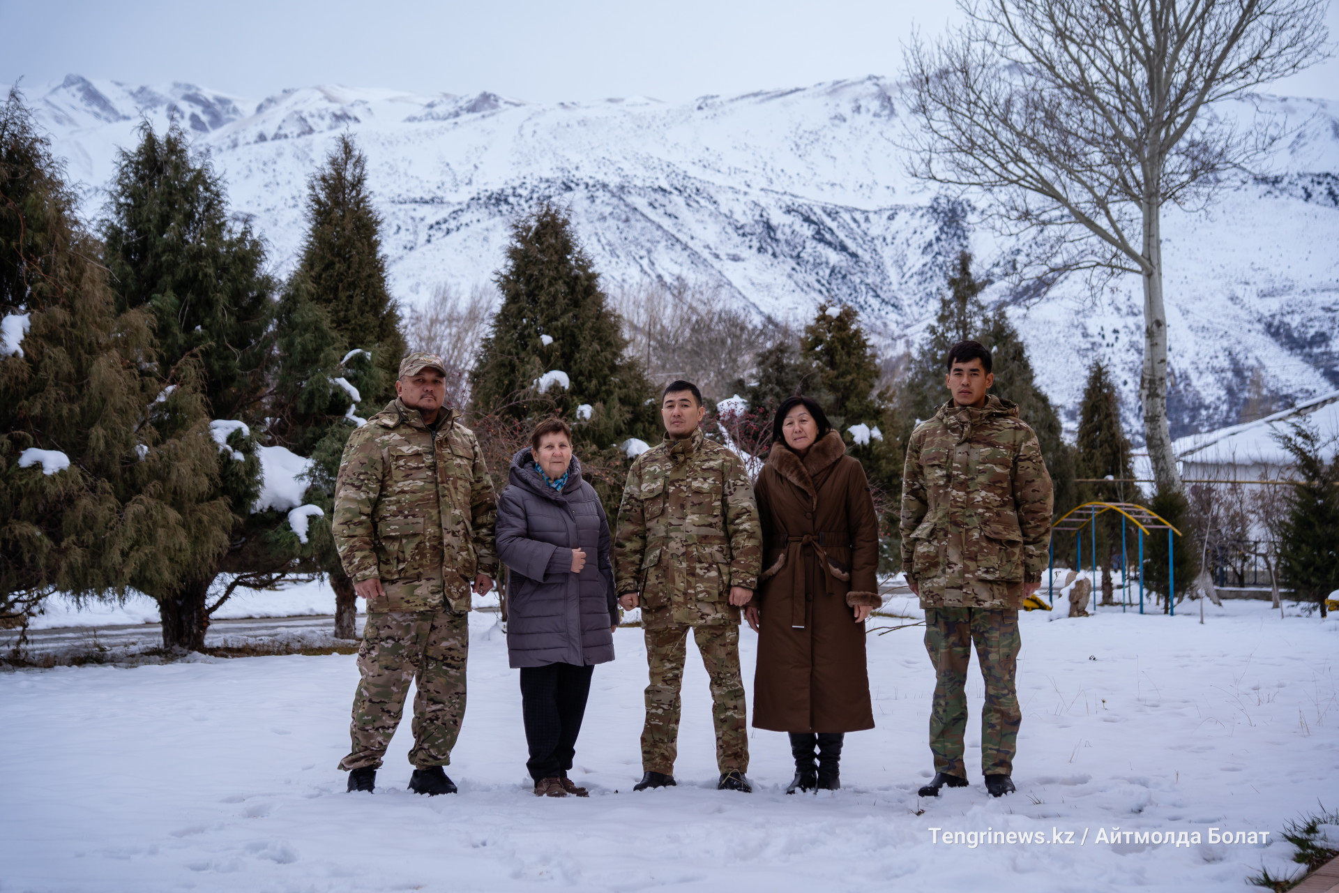 Научные сотрудники заповедника Аксу-Жабаглы