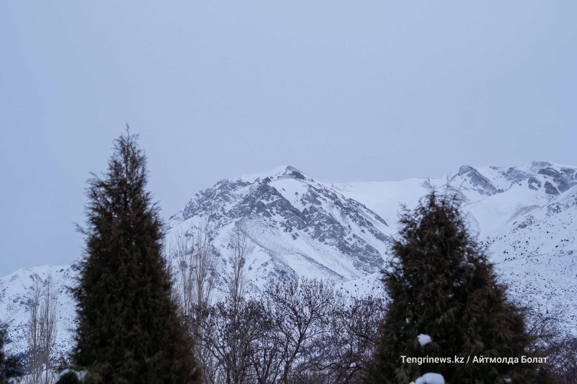 Вид на горы в заповеднике Аксу-Жабаглы