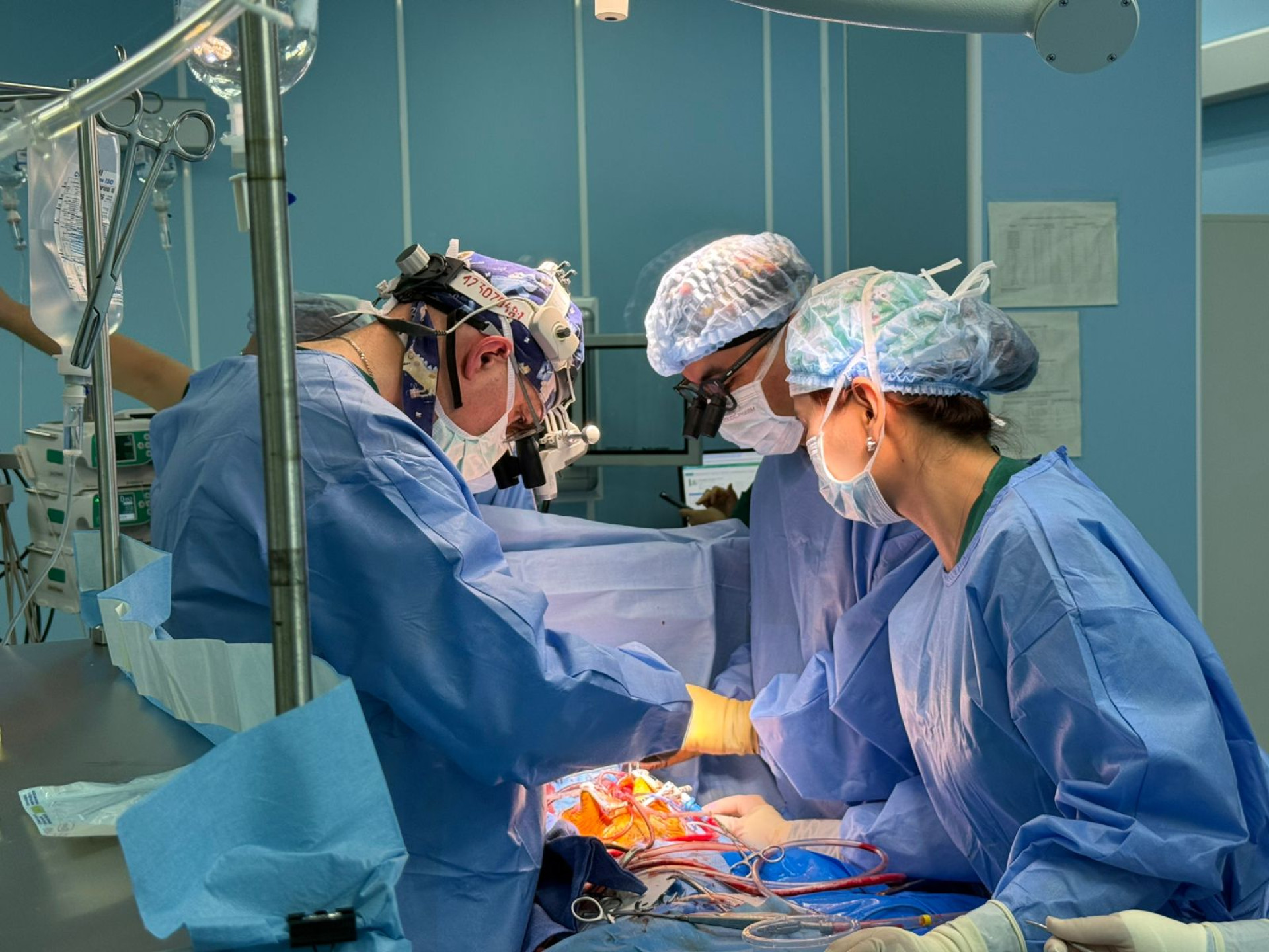 Операция на сердце ребёнку 