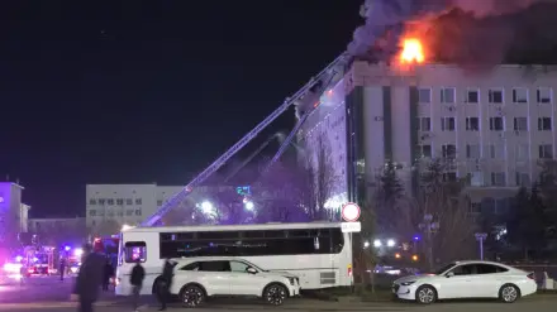 пожар в акимате